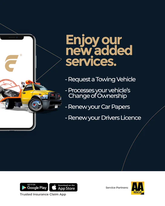 Our commitment to ensuring a high quality of service delivery makes us constantly think of more ways to ease the tension that come up during unforeseen circumstances on roads; solutions to help you stay protected and avoid unnecessary street talk😓. This has made us expand our provision on the app with the right partners who are famous for their best practices.