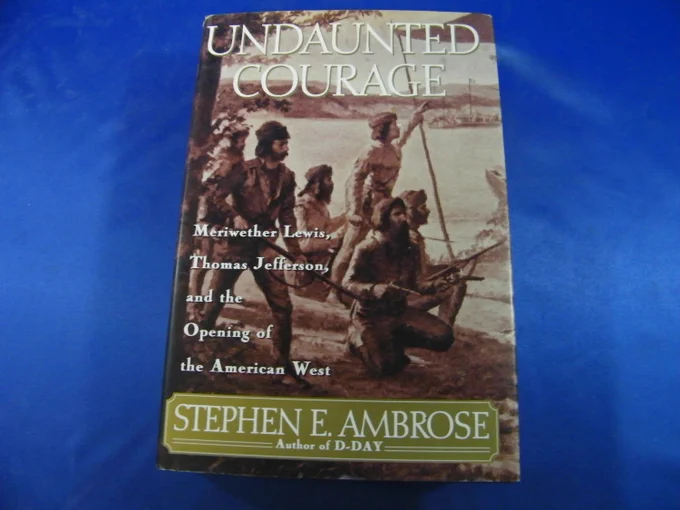 Book entitled Undaunted Courage