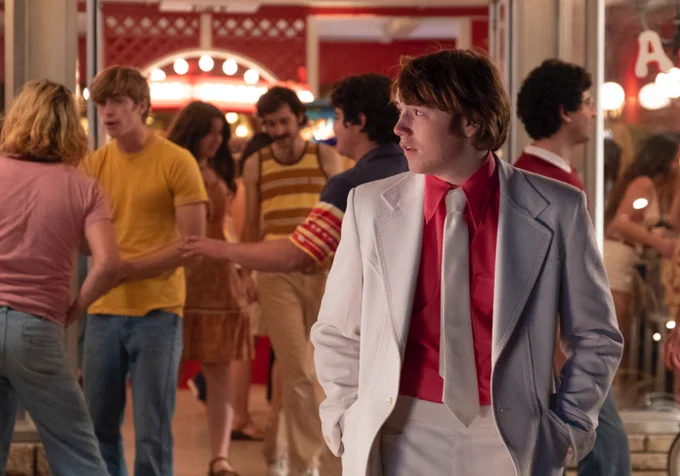 Cooper Hoffman in Licorice Pizza.