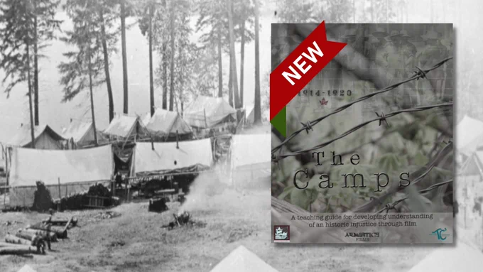 Invite students to think critically about “What should everyone in Canada know about internment?” Students examine primary sources and video to develop plausible conclusions about the impact and significance of internment.
Learn https://tc2.ca/en/CFWWIRF/
Watch https://www.youtube.com/c/ArmisticeFilms/playlists
