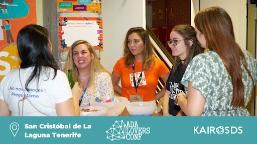 Fotografía de nuestro stand en #AdaLoversConf22.