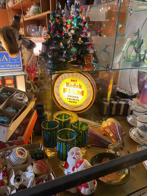 Vintage Kodak Sign & Vintage Items, Mid Century Modern || Sign $525