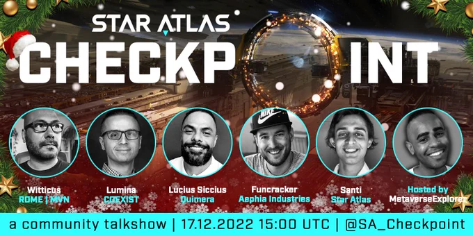 Star Atlas: Checkpoint (updated flyer)
