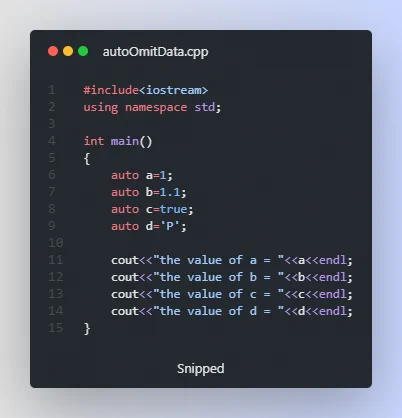 #Day32 #100DaysOfCode 

Project : Auto Omit Data type
Language : C  

#programming  #daily #programmer #cpplanguage #clanguage  #DataScience #appdevelopment #tech #technical #girlscript #googledevs #CPP #c #DevOps  #challenge