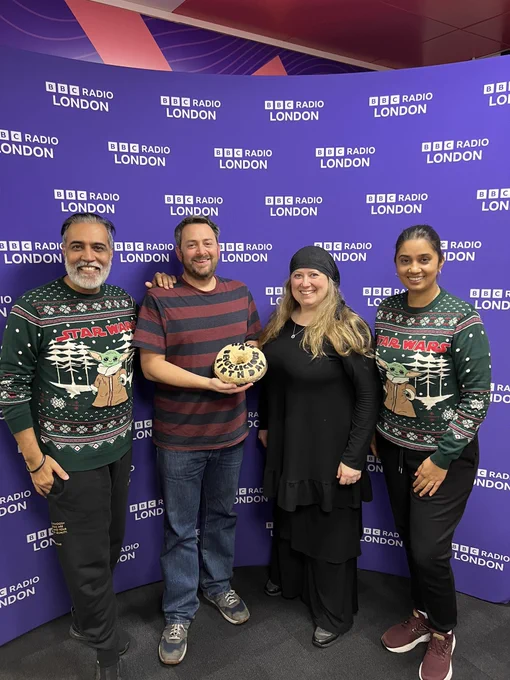Comedians Philip Simon & Rachel Creeger joining Sunny & Shay at BBC London Radio