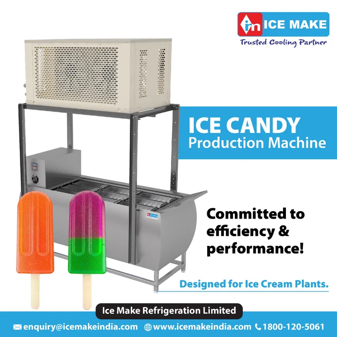 Ice Candy Production Machine Manufacturer in Ahmedabad