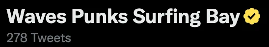 our tweet mark 