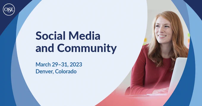 Social Media and Community conference, March 29-31, 2023, Denver Colorado