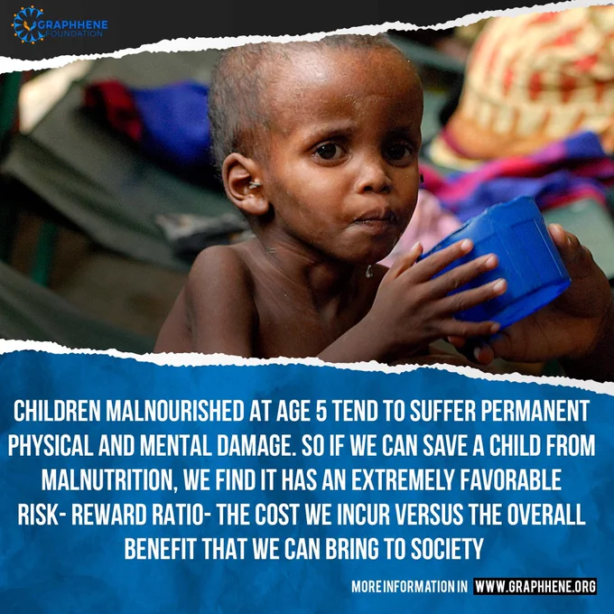 Malnourishment is a big problem in our country. Let's take a step to solve it together. Join us and make the world a better place to live.
Graphhene Foundation
Visit: https://graphhene.org/
Follow us
https://twitter.com/GraphheneF
https://www.instagram.com/graphhenefoundation/?hl=en
#Graphhenefoundation #Graphhene #foundation #ngo #ngoindia  #orphanage #food #hunger #malnourished #helpthepoor #help #helpinghands #helpingothers #helpingindia #savetheworld