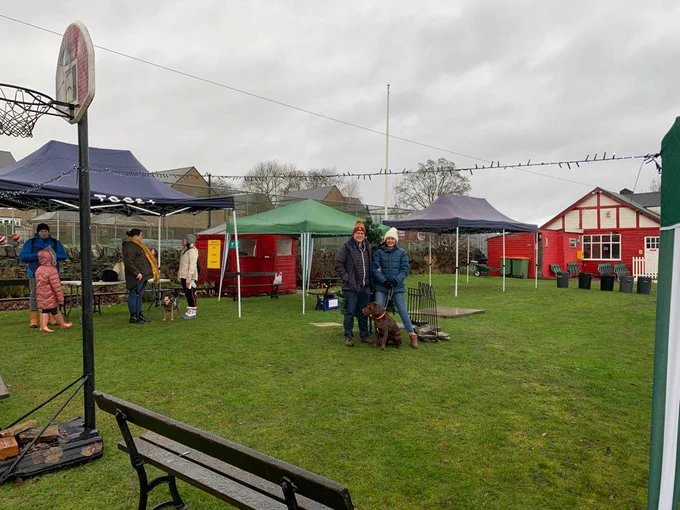 Picture of LCC as the crickathon gets underway