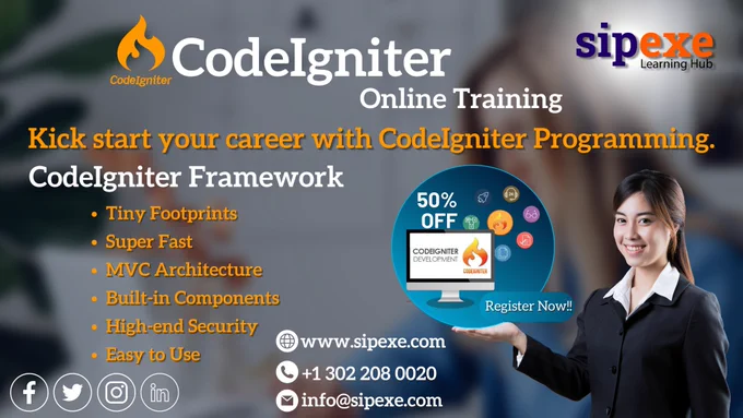 CodeIgniter Online Training
