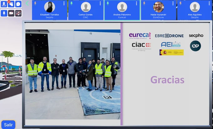 On han participat CYP, EURECAT, EBREDRONE, SECPHO i com a col·laboradors SEAT i Grupo SESÉ.
