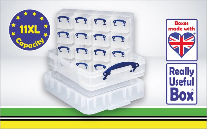 11 Litre XL Really Useful Organiser Pack