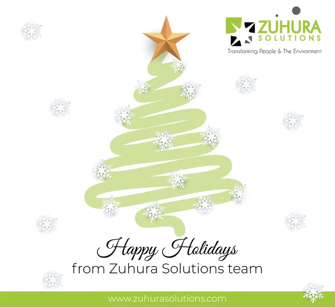 Happy Holidays from all of us at Zuhura Solutions! 