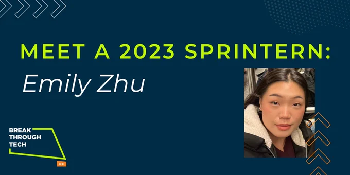 Meet a 2023 Sprintern: Emily Zhu