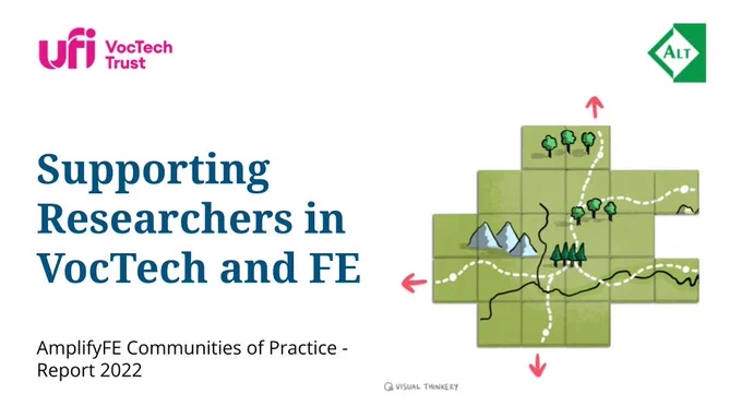 Supporting researchers in VocTech and FE