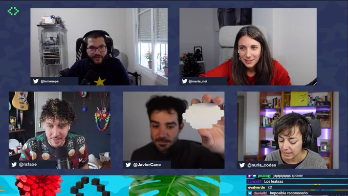 Captura de pantalla del twitch