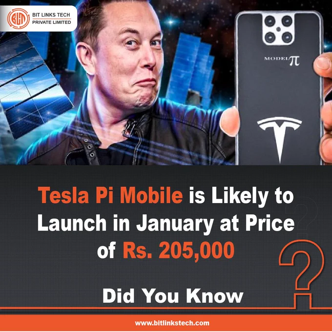 Tesla Pi Mobile is Likely to Launch in January 2023 at Price of Rs. 205,000