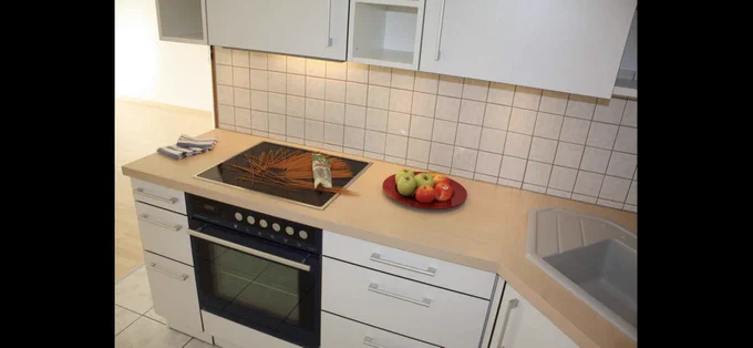 Another angle, of the pasta scattered stove top, they’ve really committed to this.