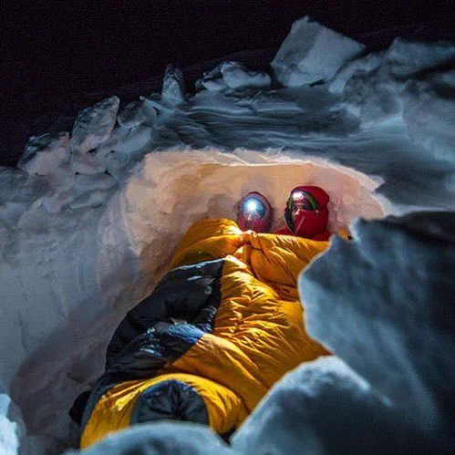 Snow cave