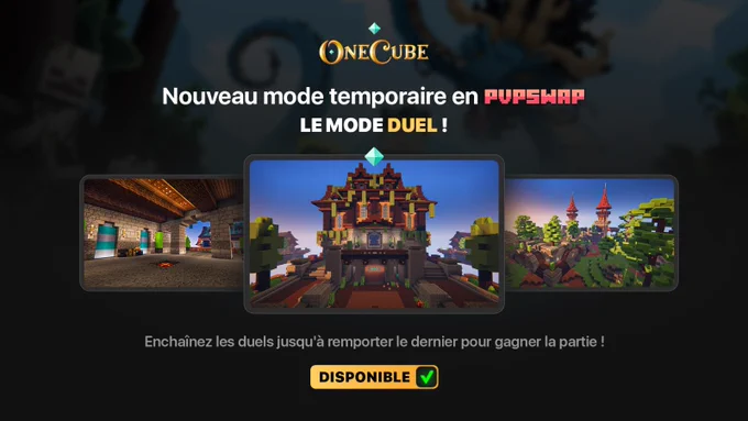 Nouveau mode temporaire en PvPSwap, le mode duel !