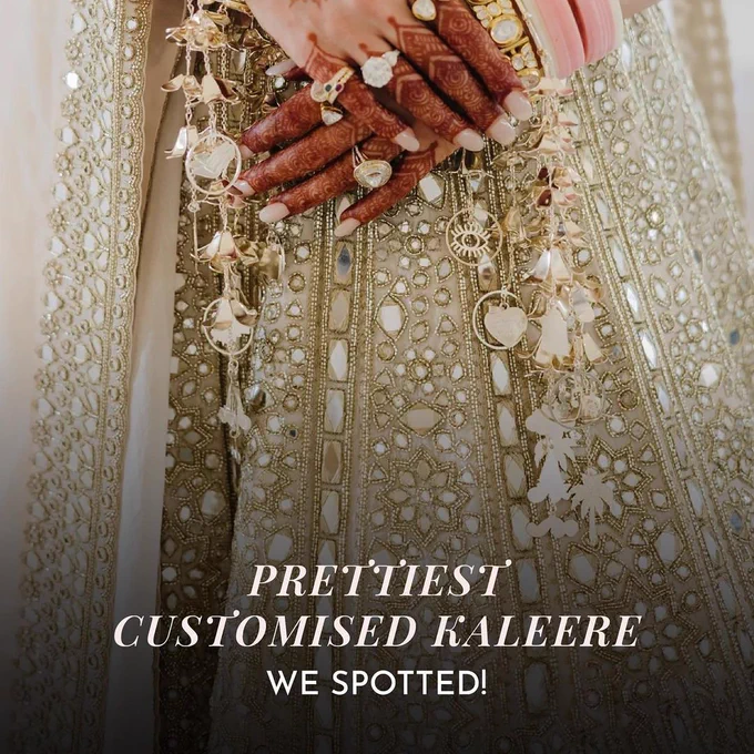The Prettiest Customized Kaleere We Have Spotted In 2022 😍
Credits : @mrinalinichandra @raabtabyrahul @paran_singh_photography @arpita__mehta @aliaabhatt @dollyouup_bys @kamna90 

Looking for reputed makeup artists for your big day? Sign up here for free makeup consultation and trials - https://makeup.olready.in/consult-mak...
Call 8699889901 to register as a makeup artist  

#weddings #bride2023 #indianweddings #instagrampost  #weddingideas #weddingseason2022  #bridal #shaadiseason✨ #bridaljewellery #inspiration  #bridaljewelry #recent #jewelry #olready #jewellery #olreadydotin #jewellerydesign #yoursmartbeautyclub #bridalfashion #kaleera #kaleeras #kaleerein #weddinginspiration #weddinginspo #bride #bridetobe #bridalinspiration 