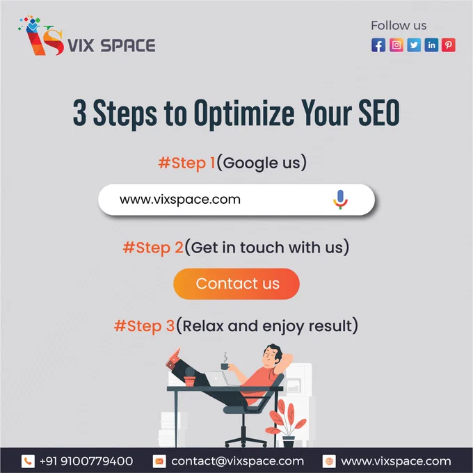 3 steps to optimize your SEO.