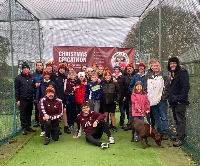 The cricathon raised thousands of pounds for the club