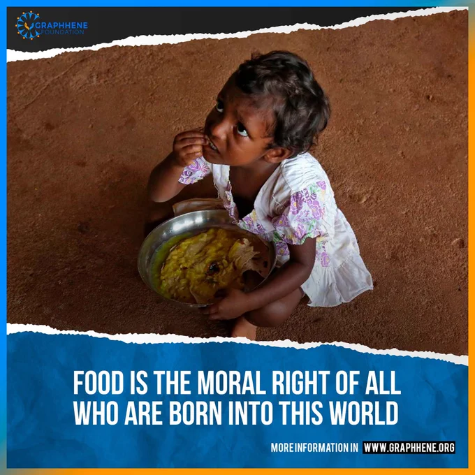 Children struggle with a lack of nutritious food, which leads to malnourishment. When children are well-nourished, their potential knows no limit. Let's play our roles and do whatever it takes to help them grow healthy and happy.

Learn more: https://graphhene.org/

Follow us
https://lnkd.in/dJ3wTJUA
https://lnkd.in/gNiQd8_c

#GraphheneFoundation #ReachingoutwithLove #volunteer #makeanimpact #ngonoida #noidango #ngoindia #educationngo #ngoforchildren #ngoforeducation #educatechildren #educationforall #underprivilegedchildren #nonprofit #nonprofitorganisation #nonprofitsofinstagram #charity #GraphheneFoundation #MentalHealth #MentalHealthData #Suicide #SuicideRate #ChildDevelopment #NGO #NGOnoida #NGOIndia #Indian