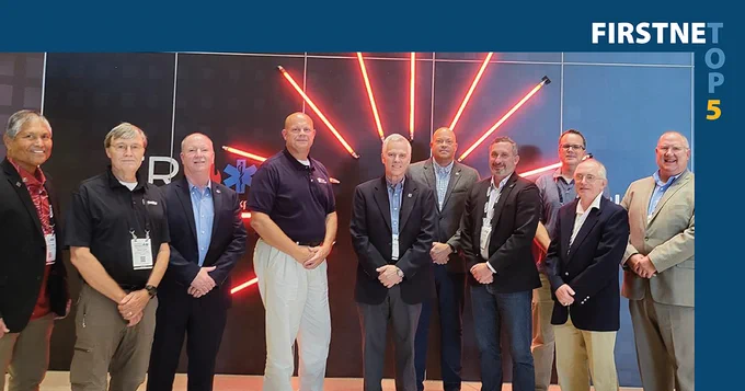 "FirstNet Top 5;" FirstNet Authority staff at IAFC 2022