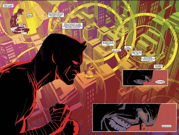 Panel from Daredevil 14, 2015 