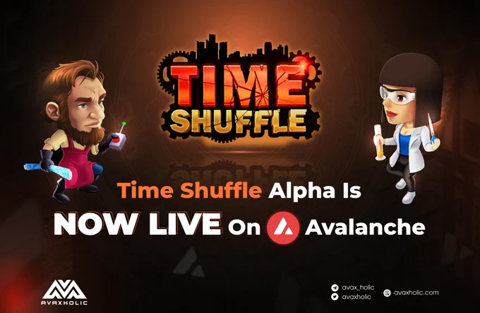 TimeShuffle Alpha Is Now Live On Avalanche
