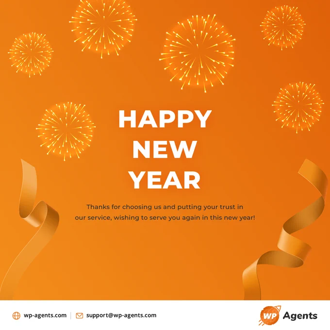 New Year 2023 wishes by WP Agents