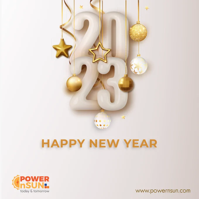 happy new year, new year 2023, powernsun