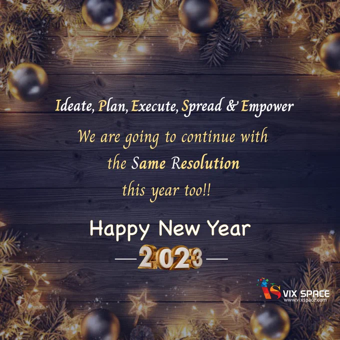 Happy New Year!

It's been a great year for VixSpace. We've had so much success with our clients, and we're so grateful to have you as part of the family. We know that 2022 was full of challenges and changes for you, but we wanted to make sure that this year was your best yet.

We hope you all have a safe, healthy, and happy new year!

We're so excited to start a new year. 

We're grateful for all the incredible work that we did in 2022, and we can't wait to see what we'll be working on in 2023.

#newyearsparty #vixspace #flashback #flashback2022 #newjourneyahead #newyear2023 #newyearseve #newyears #Thanks #thankfulfor2022 #newyearsresolution #newyearresolution2023 #newyearnewme 
