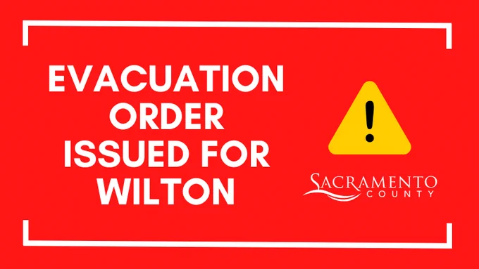 Evacuation Order issues for Wilton
