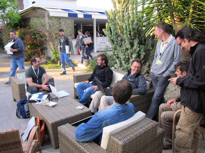 The Plone Open Garden, an unconference-style event in Sorrento, Italy.