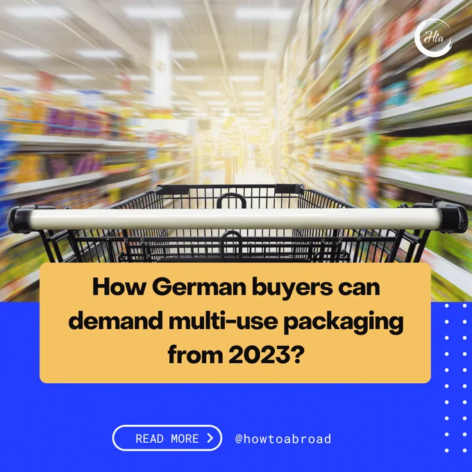 How German buyers can demand multi-use packaging from 2023