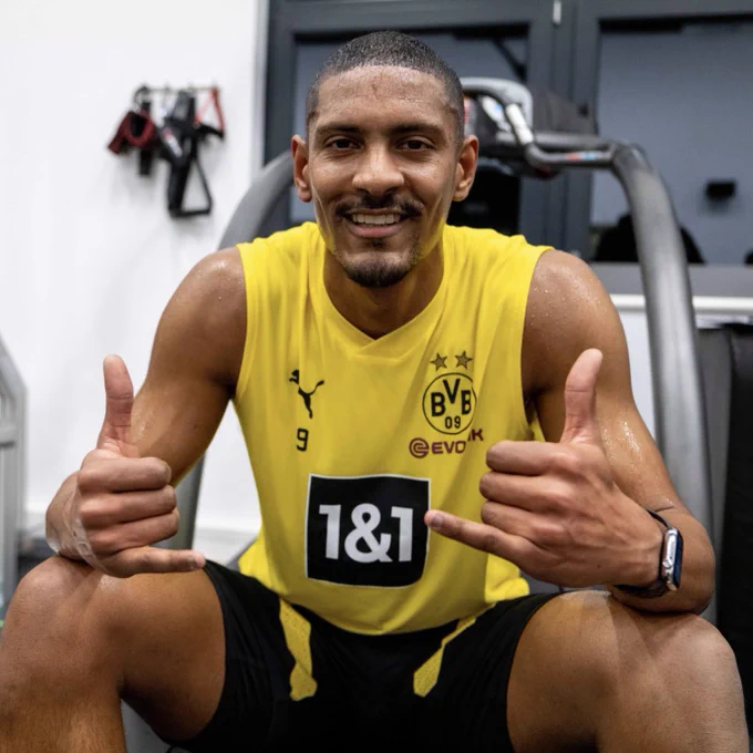Sebastien Haller ist zurück und nahm heute an der Leistungsdiagnostik teil.
