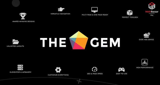 TheGem is a high-performance, flexible, responsive, WordPress theme with a contemporary creative design that can be used for a variety of creative purposes.