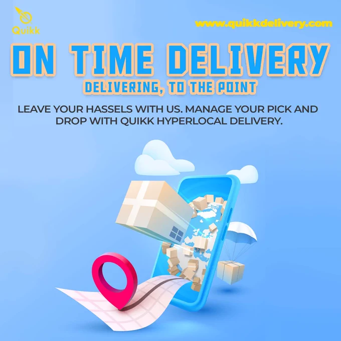 Does your business depend on prompt and reliable delivery solutions?
QUIKK has your back, and we'll get the job done without hassle.
You can go ahead and install the app now.
https://lnkd.in/fEdtpCq...
Follow Us
👉https://lnkd.in/duCg3NkW
👉https://lnkd.in/dvWsERbP
👉https://lnkd.in/dJHP_YKf
#Quikk #doortodoordelivery #logistics #DeliveryPartner #packagedelivery #brand #securedelivery #expressdelivery #shippingmadeeasy #booknow #wedeliver #CashOnDelivery #reliable #delivery #deliveryatyourdoorsteps #delivering #deliveringsmiles #deliveryservice #deliveryavailable #deliveryapp #app #deliveryfriend #registernow