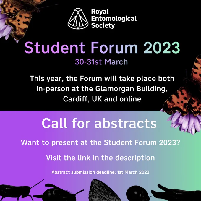 Advert for the RES Student Forum. Want to present your work? Submit your abstract via the link in the description