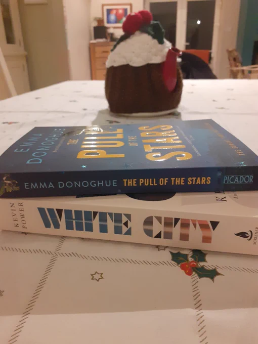White City by Kevin Power and The Pull of the Stars by Emma Donoghue