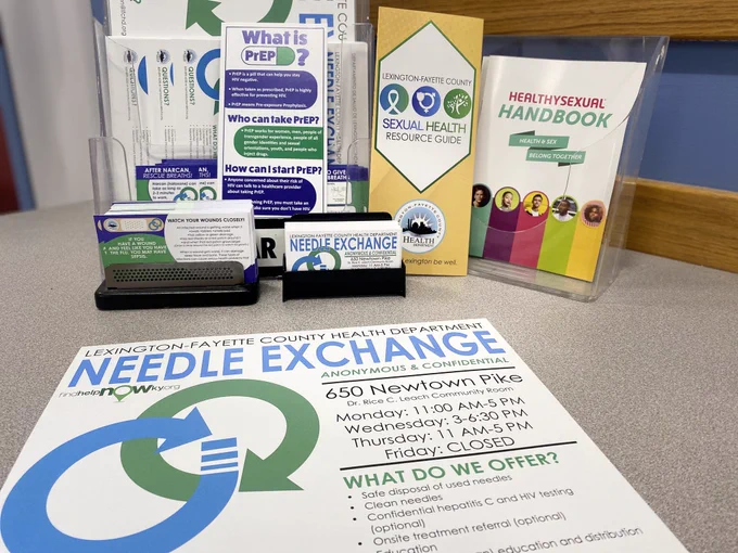 
We also had 6 people use on-site referrals to treatment for substance use disorder, bringing the total to 497. Our free, anonymous/confidential harm reduction services are offered 11am-5pm Mon, 3-6:30pm Wed and 11am-5pm Thurs.
 
 
Remember, our harm reduction program has a Sharing Shelf to help participants who need warm supplies for the upcoming months (please note we can only accept these items):
• socks
• deodorant
• toothpaste & toothbrushes
• bath soap & body wash
• sunscreen
• wash cloths.
 

If you’d like to help, we have a drop-off bin in the front lobby of our building at 650 Newtown Pike. All donations must be new & appropriately packaged. If you have questions about donations, contact John Moses at 859-288-2482 or JohnQ.Moses@lfchd.org. Thanks in advance!