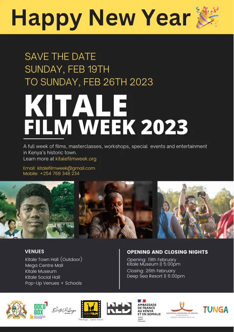 Poster of Kitale Film Week 2023. Save the Date