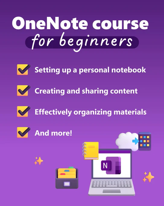 Picture of OneNote for beginners