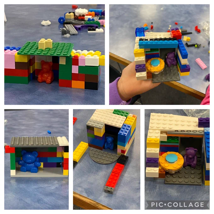 Lego bear caves