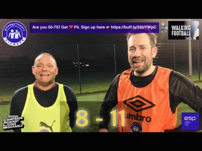 ⚽️ Missed us this week? Catch up 👉 https://youtu.be/uG2kDs3Zbyo  #Over50 #Over60 #Over70 #Football #CVD #WalthamForest #London #UK #NHS #TimeToTalk #ULEZ #Project84 #AFC #THFC #WHUFC #LOFC #Veterans #diabetes #Parkinsons #MentalHealth #MOTD Partners: @deliver_success @theCALMzone
