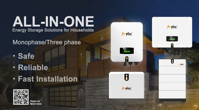 ALL-IN-ONE
Energy storage solutions for households 
Safe, Reliable, Fast installation

·HIGH EFFICIENCY
Charge/discharge efficiency of up to 97%.
·EASY INSTALLATION
Modular design of BMS makes maintenance convenient and time saving
·EPS FUNCTION
EPS function for off-grid and emergency power.
·UPGRADABLE
Expand storage capacity. Up to 8 batteries installed in series.
·REMOTE MONITORING
Monitor system remotely via web portal or smartphone app.
·SAFETY & SECURITY
Enhanced safety features via advanced fire prevention & control system.