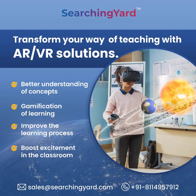 AR/ VR solutions for the education industry